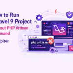 How to run Laravel 9 Project without PHP artisan command on localhost